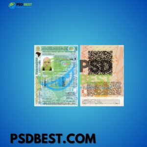 Brazil New Driver License Templates in Fully Editable PSD Format