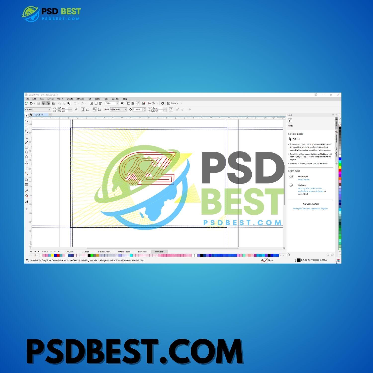 Czech Republic Driving License Front+Back HQ CorelDraw CDR Files V2 - Image 7