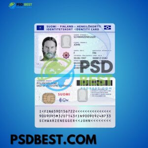 Finland ID 2021+ Templates in PSD Format