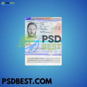 Hungary Residence Permit PSD Templates
