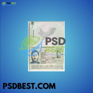 Peru Passport PSD Templates