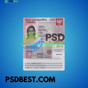 Poland ID Card 2001+ PSD Template