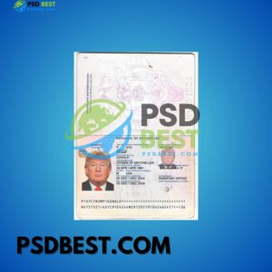 Seychelles Passport Templates in PSD Format