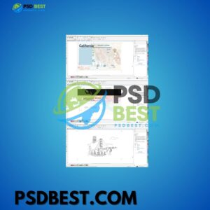 USA California HQ CorelDraw CDR Files