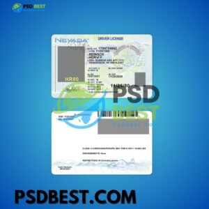 USA Nevada NEW Custom Design PSD Templates with Vector Hologram