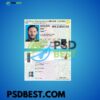 USA New Hampshire Driving License HQ PSD Templates OVI Included