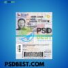 USA Texas Driving License Templates in Fully Editable PSD Format UV +Holo Included V2